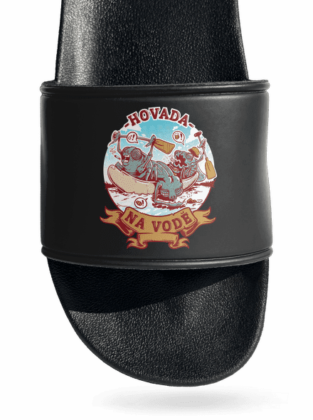 Hovada na vodě pantofle Black