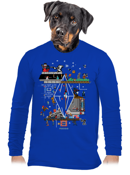 Zapaříme pánské dlouhý rukáv Royal Blue