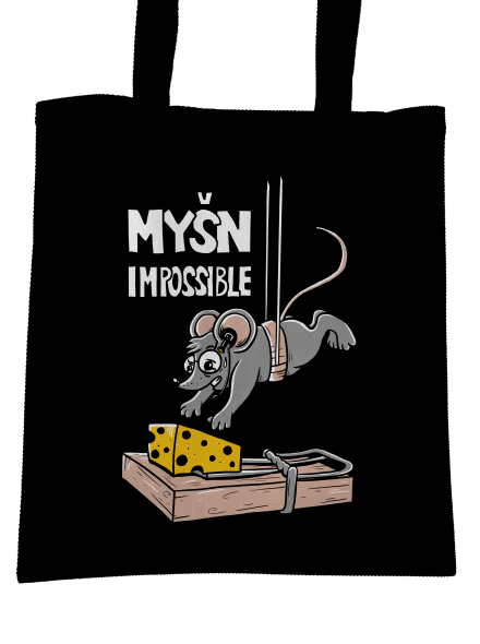 Myšn Impossible taška Black
