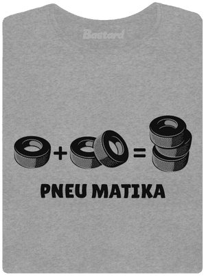 Pneu Matika dámské tričko Dark Gray Melange