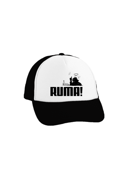 Ruma kšiltovka truckerka Black cap