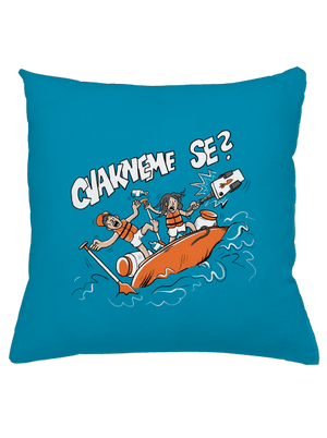 Cvakneme se polštář Blue Turquoise