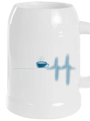 Coffee help půllitr White