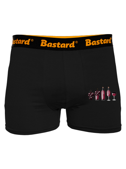 Evoluce červeného vína boxerky Black