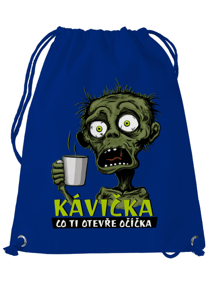 Zombie kávička vak Royal Blue Mal