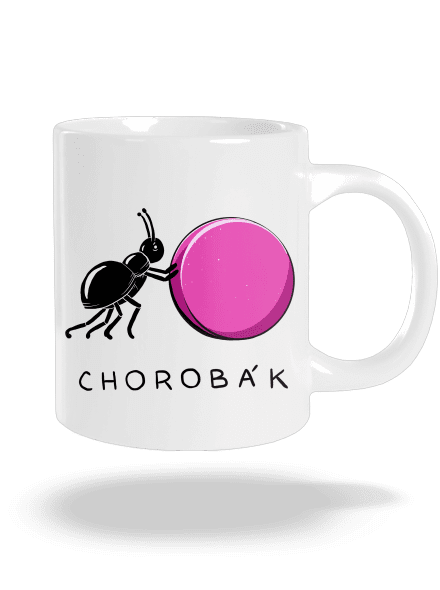 Chorobák velký hrnek White