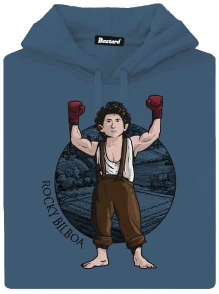 Rocky Bilboa dámská mikina klokanka Denim