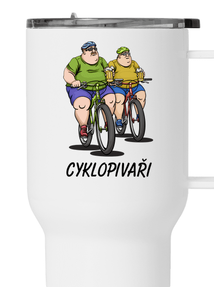 Cyklopivaři termohrnek White