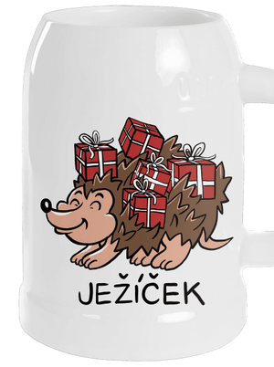 Ježíček půllitr White