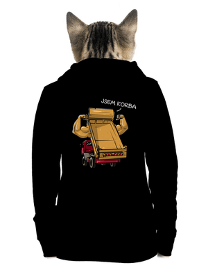 Korba dámská mikina na zip Black