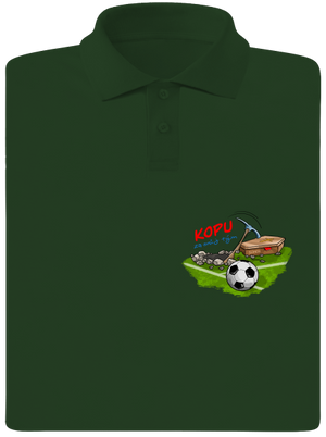 Kopu za svůj tým pánská polokošile Bottle Green Mal