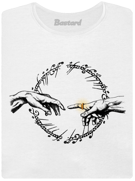 God of ring dámské tričko premium White