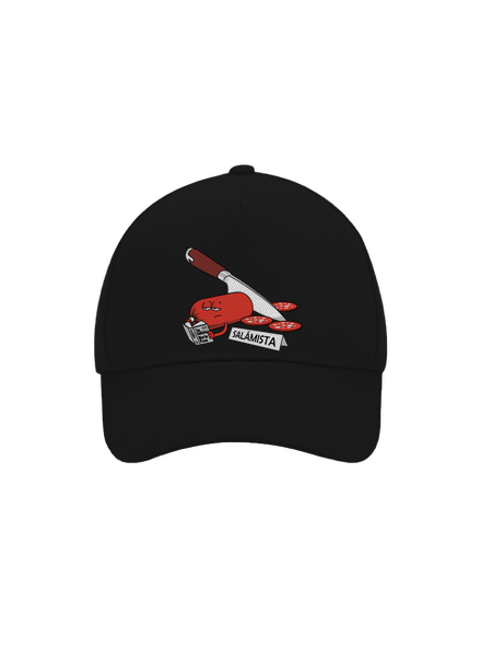 Salámista kšiltovka baseballka Black