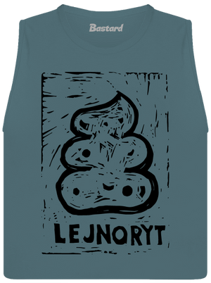 Lejnoryt dámské tílko volné Heather Deep Teal