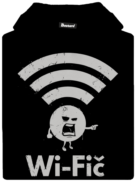 Wifič dětská mikina klokanka Black
