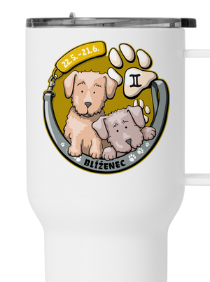 Psí horoskop: Blíženci termohrnek White