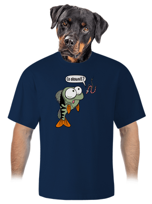 Co okouníš? unisex tričko oversized Midnight Blue