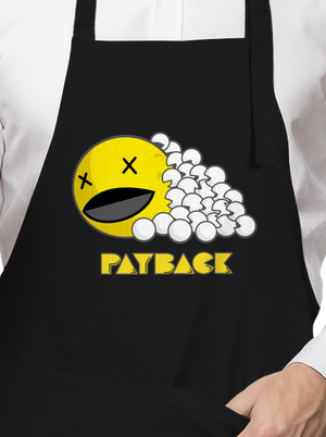 Payback zástěra Black