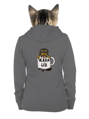 Kávalír dámská mikina na zip Steel Gray