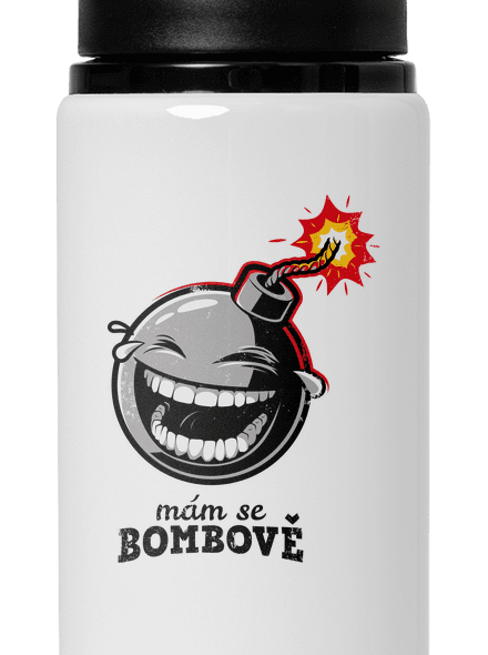 Mám se bombově lahev na vodu White