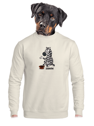 unisex mikina bez kapuce