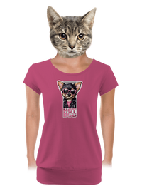 dámské tričko s lemem