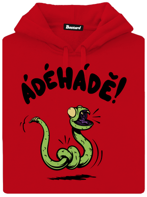 Ádéhádě pánská mikina klokanka Red