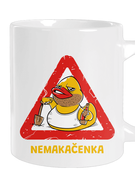 Nemakačenka velký hrnek White