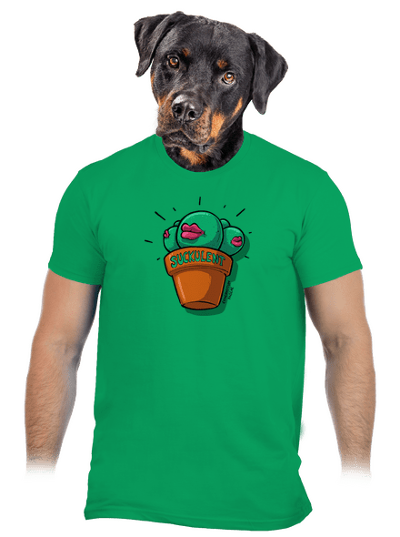 Suckulent pánské tričko Kelly Green