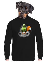 unisex mikina bez kapuce