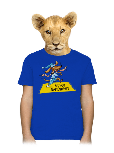 Bejvám náměsíčnej dětské tričko Royal Blue