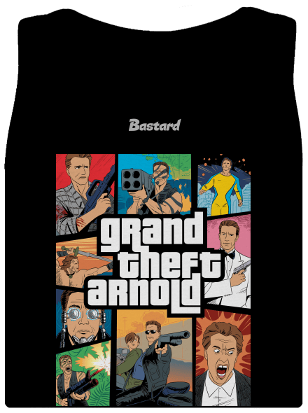 Grand Theft Arnold dámské tílko klasické Black