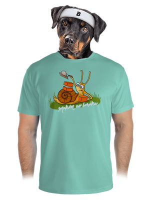 Makám na baráku pánské sportovní tričko Mint Mal