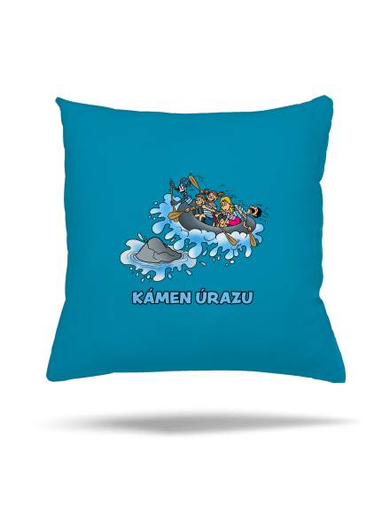 Kámen úrazu polštář Blue Turquoise