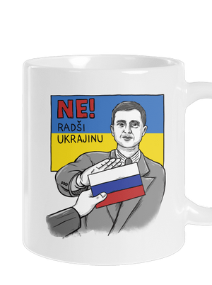 Ne! Radši Ukrajinu klasický hrnek White