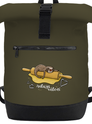 Miluju válení batoh Military Green