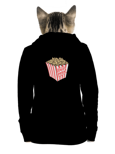 Popporn dámská mikina na zip Black