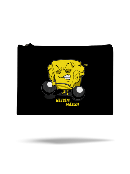 Nejsem máslo taštička Black
