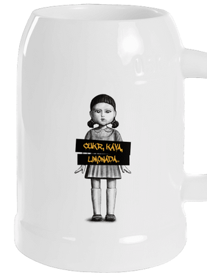 Cukr, káva, limonáda půllitr White