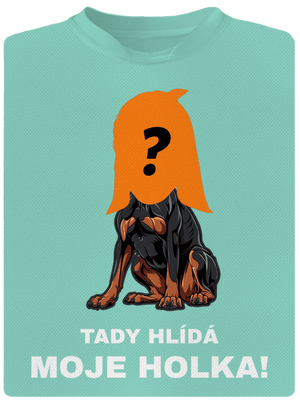 Tady hlídám já pánské sportovní tričko Mint Mal