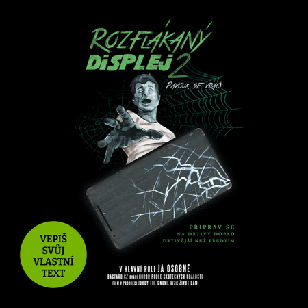 B13: Rozflákaný displej