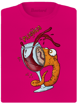 Pijavica dámské sportovní tričko Neon Pink