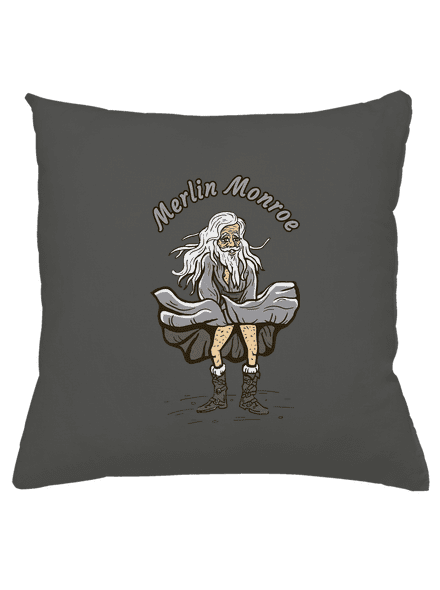Merlin Monroe polštář Gray Pol