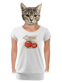 dámské tričko s lemem