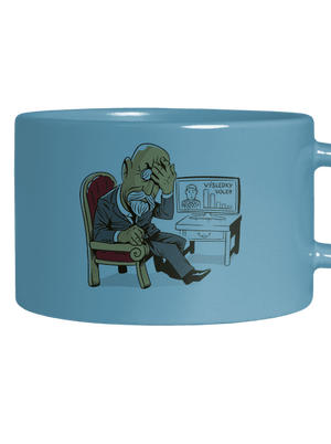 Masaryk hrnek makronka Blue Macaron