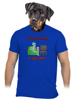 Ještě jednu epizodu pánské tričko Royal Blue