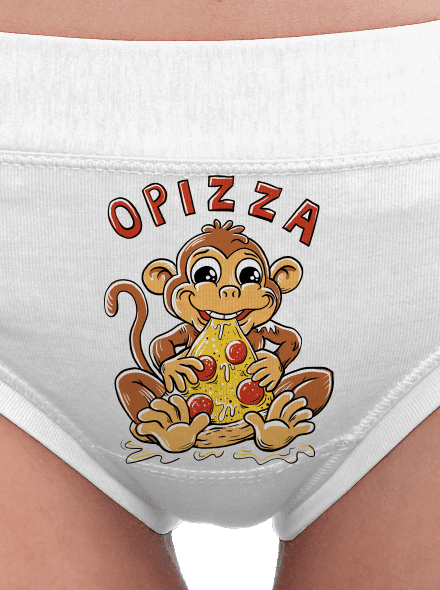 Opizza dámské kalhotky White