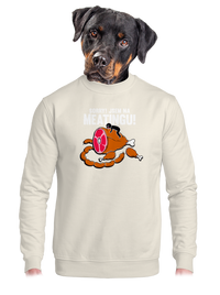unisex mikina bez kapuce