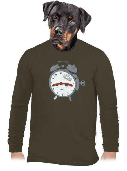 Budíček pánské dlouhý rukáv Urban Khaki
