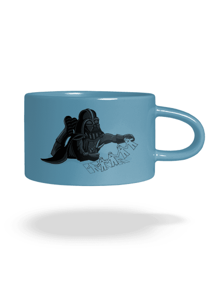 Klonování trooperů hrnek makronka Blue Macaron